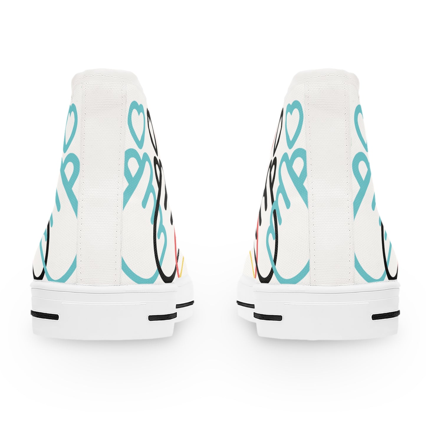 Fingerheart Canvas Sneakers - White