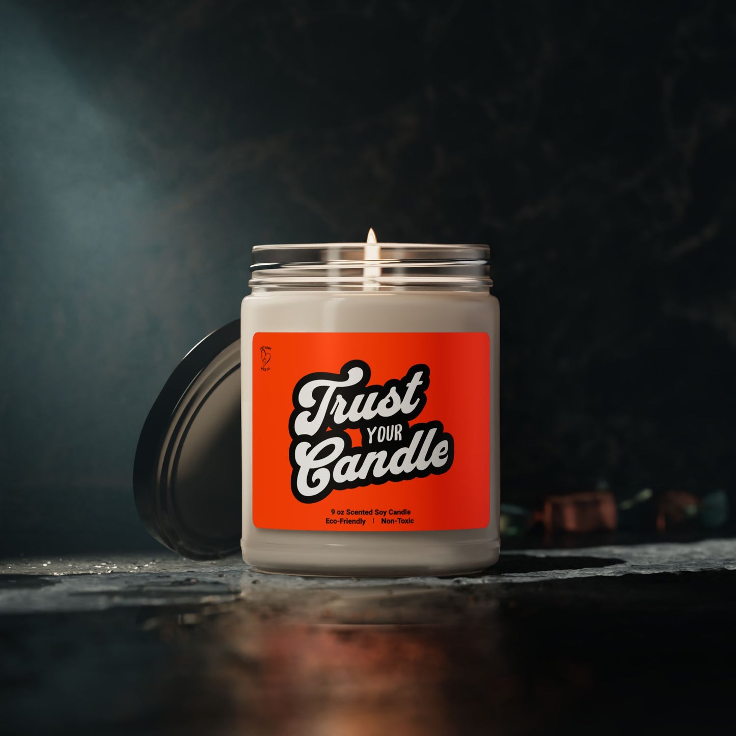 Trust Your Candle Funny 9oz Scented Soy Candle. Gift for Boyfriends Girlfriends Husbands Wife Gag Gift