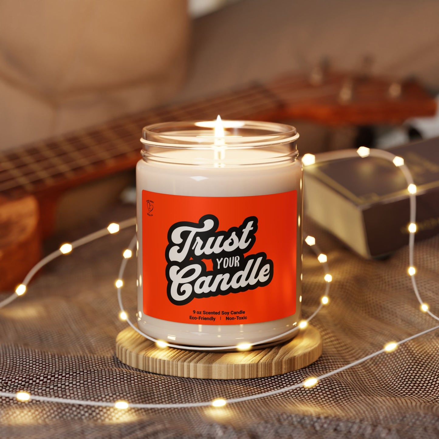Trust Your Candle Funny 9oz Scented Soy Candle. Gift for Boyfriends Girlfriends Husbands Wife Gag Gift